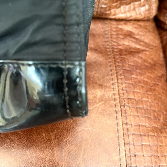 Tory Burch Ella Nylon & Patent Leather Trimmed Tote Bag - Picture 6 of 9